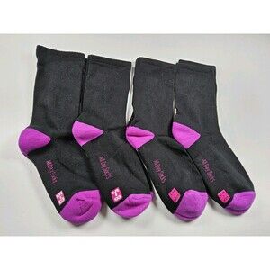 All Day Socks By Underworks Women's Lot Of 4 Pairs Crew Socks Size 5-8